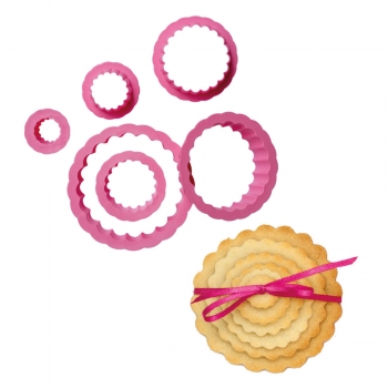 Cutter Set - Round Curly / 6